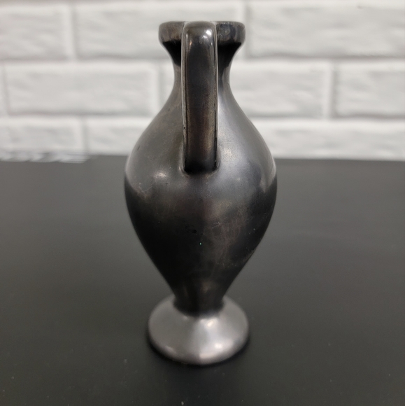 Vintage Holy Land Urn Porcelain Two Handled Vase Made in Israel - Picture 5 of 9